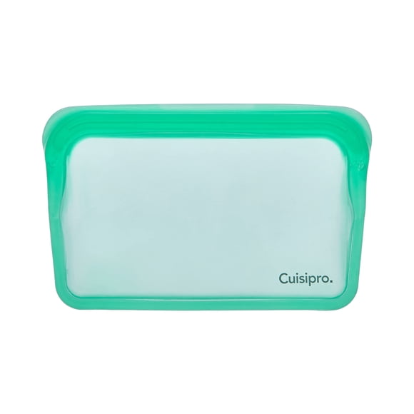 Reusable Silicone Bag Cuisipro 400ml Leakproof Green