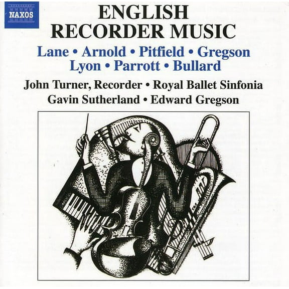 John Turner - English Recorder Music - Music & Performance - CD