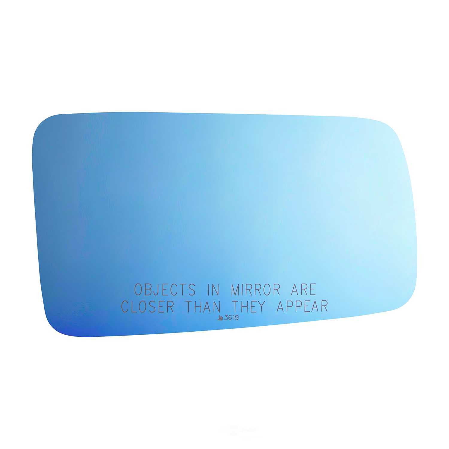 Burco Side View Mirror Replacement Glass - Blue Glass - 3619