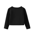 thumbnail image 3 of Kids Long Sleeve Cardigan Childrens Girls Bolero Shrug Baby Girl Bolero Knitted Cardigans for 4-8 Years, 3 of 7