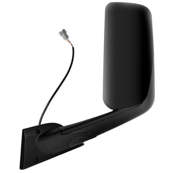 Black Door Mirror Driver Side Replaces 2019  Freightliner Cascadia