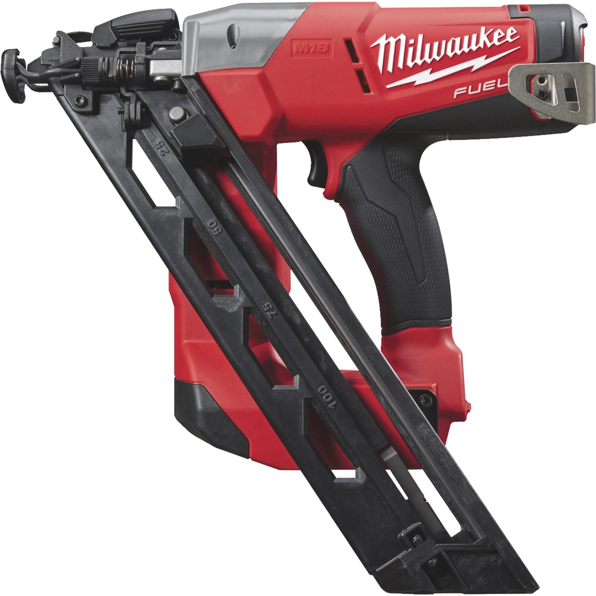 2742-20 for sale online Milwaukee M18 FUEL 16-Gauge Angled Finish Nailer 