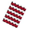 thumbnail image 5 of Patriotic Stars and Stripes Tablecloth Red White Blue Fabric Beatrice (52 x 52 Square), 5 of 7