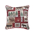 thumbnail image 1 of Tapestry Cushion (Winter Animals) (18 X 18) - Set of 2, 1 of 2