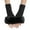 Black, variant on Ladies Warm Knit Fingerless Convertible Mittens Fashion Flowers Mittens Mittens Women Ski Mittens Men Mittens Men Mittens Convertible Mittens for Women Cold Weather Mittens Combo with Pocket