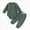 D65-Dark Green, variant on Baby Bodysuit Boy Girl Clothes Soft Newborn Infant Outfit Newborn Baby Cotton Jacquard Double Button Climbing Suit 6-12 Months