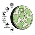 thumbnail image 5 of Balery Cute Frogtire Cover Waterproof Dust-Proof, Universal Spare Wheel Tire Cover For Trailer, Rv, Suv Truck And Vehicle Camper Accessories-16 Inch, 5 of 9