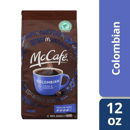 McCafe Colombian Ground Coffee, Caffeinated, 12 oz