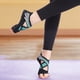 thumbnail image 4 of Calcetines de yoga antideslizantes con agarre, pilates antideslizantes sin dedos, ballet, calcetines de entrenamiento, zapatos con agarres (verde), 4 of 7