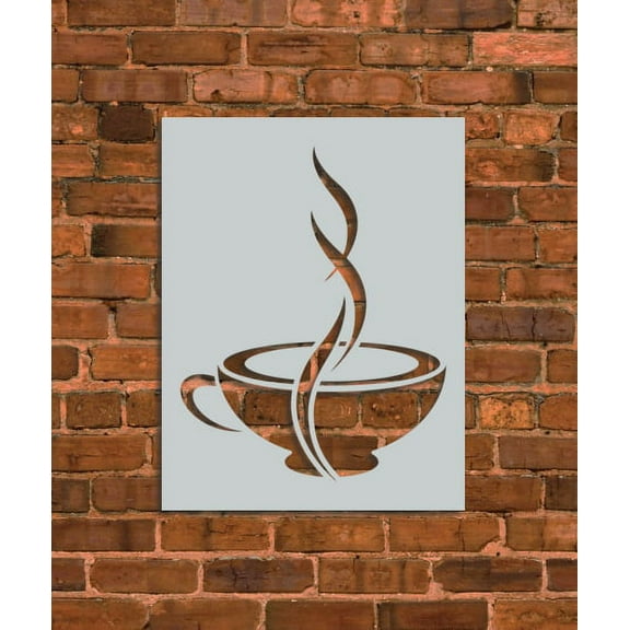Cup of Coffee Stencil