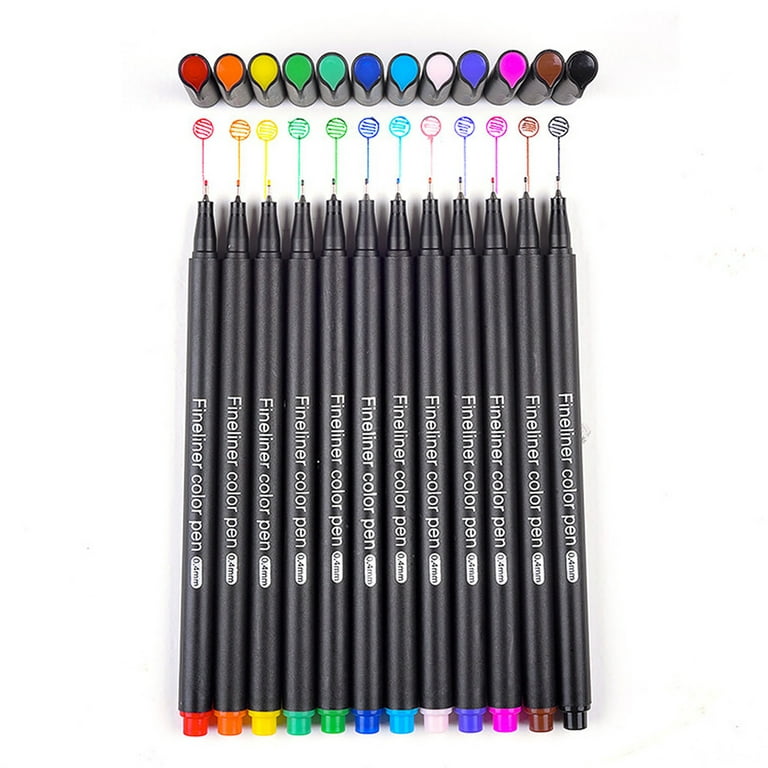 Clearance! EQWLJWE Fine Tip Pens - Colored Pens Fineliner Pens
