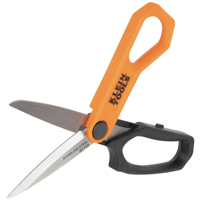 Tijeras Klein Tools B2109 de acero inoxidable, 23 cm, muy resistentes