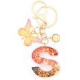 thumbnail image 1 of Letter Keychain,26 Letters A-Z Decorative Letter Keychain,Name Keychain for Women Girls Men Teenager Gift, 1 of 2
