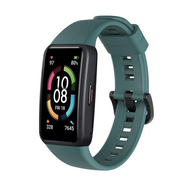 Correa de silicona para reloj inteligente, correa de repuesto para pulsera, pulsera ajustable