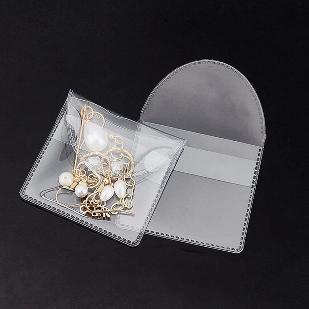150PC Single Pocket Coin Sleeves Collectors 2.2X2 Inch Clear Plastic Pocket USA