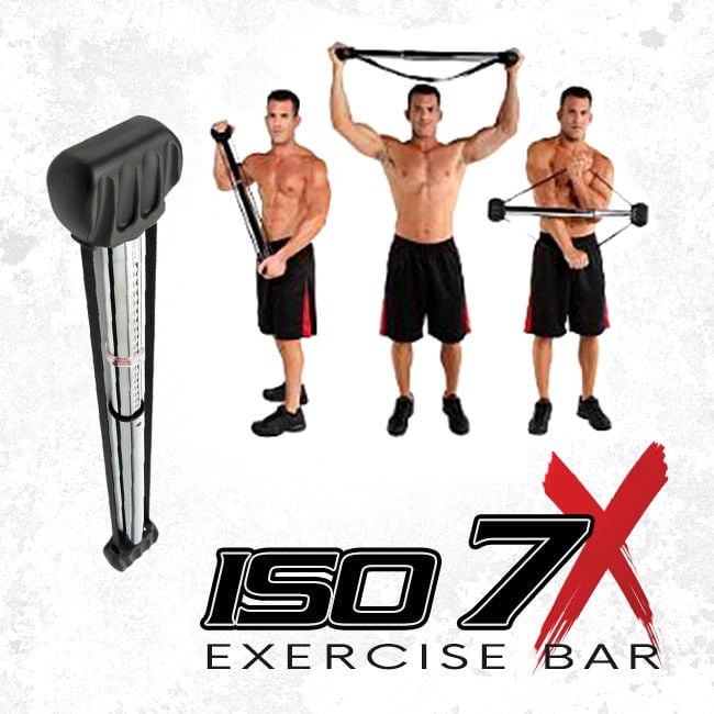 ISO 7X 7 Second Workout Revolution As Seen on TV New Free Shipping 2-Pack 