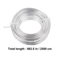 thumbnail image 2 of MasteelfCA 1 Roll Aluminum Wire Bendable Craft Wire Accessory for Jewelry Making 3mm, 2 of 7