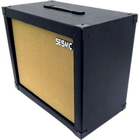 Luke-1x12C - Empty 12" Guitar Cabinet - Black Tolex/Wheat Cloth Grill