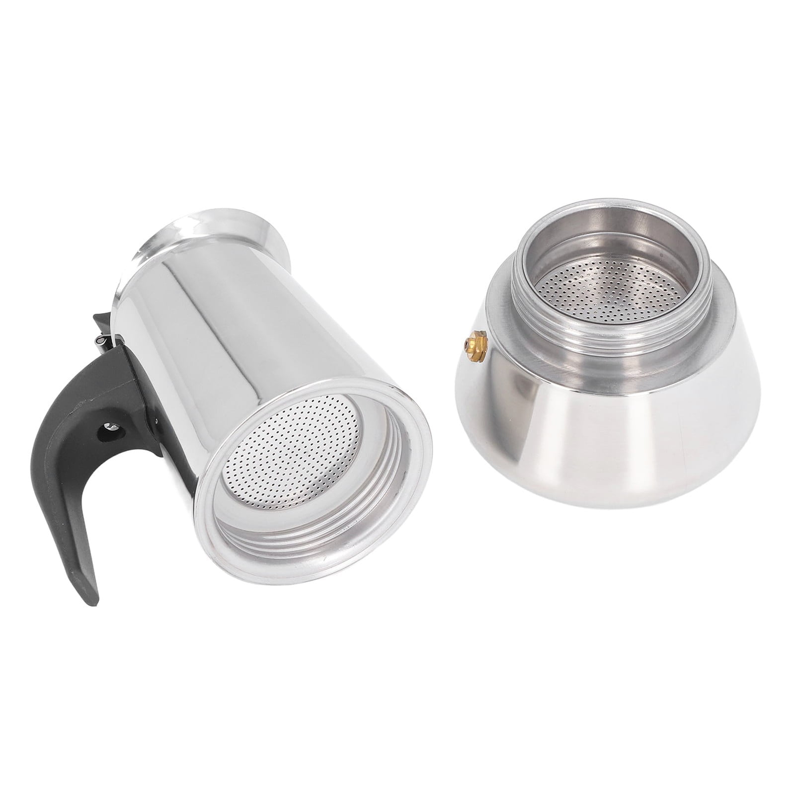 Adzgya Glass&Bottle Stainless Steel Stovetop Coffee Maker Pot For Induction Electric Ceramic Stove