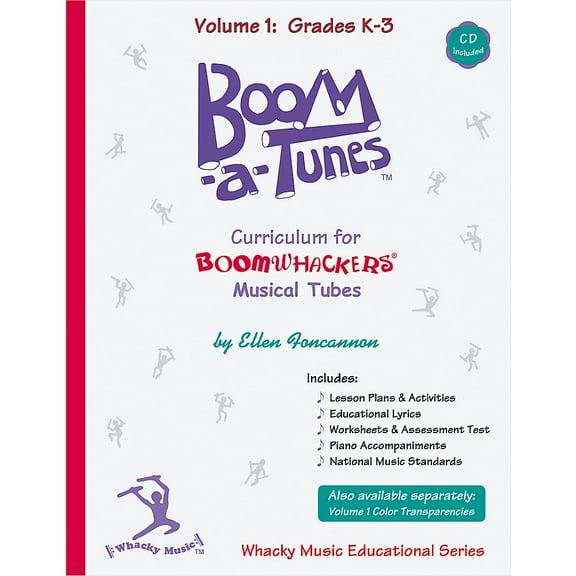 Boomwhackers Boom-a-Tunes Curriculum, Volume 1 Book