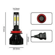 BMZONCC For 2015 2016 2017 2018 2019 2020 Nissan Rogue Car LED Headlight High Low Beam