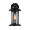 thumbnail image 4 of RADIANCE Goods Transitional 1 Light Textured Black Outdoor Wall Sconce 14" Tall, 4 of 4