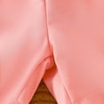 thumbnail image 5 of FASHOFT Easter Outfit Baby Boy Girl Short Sleeve Easter Bunny Graphic Shirts and Shorts 2 Piece Gentleman Outfits Pink 1-2 Years, 5 of 7