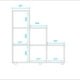 thumbnail image 4 of Multi Organizador de Madera, Cubos para Almacenamiento, Estanteria, 4 of 5
