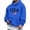 Blue, variant on Hvogkswy Drawstring Hooded Sweatshirt for Men USA Graphic Long Sleeve Pullover Hoodies Fashion Fall Oversized Sweatshirts with Kangaroo Pocket