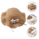 thumbnail image 2 of KAKOWELY 1 sombrero de paja tejido para niños, para verano, playa, protección solar, para exteriores, 2 of 5