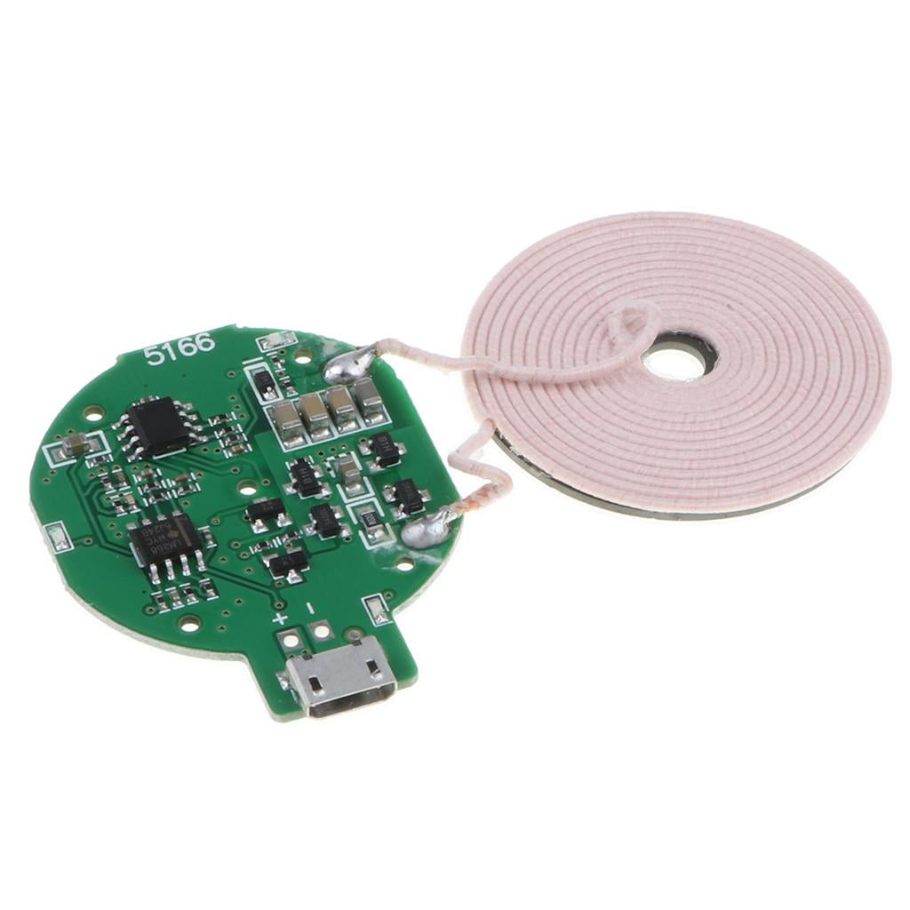 Milaget Wireless Charger PCBA Circuit Board with Coil Wireless Charging Pad DIY for