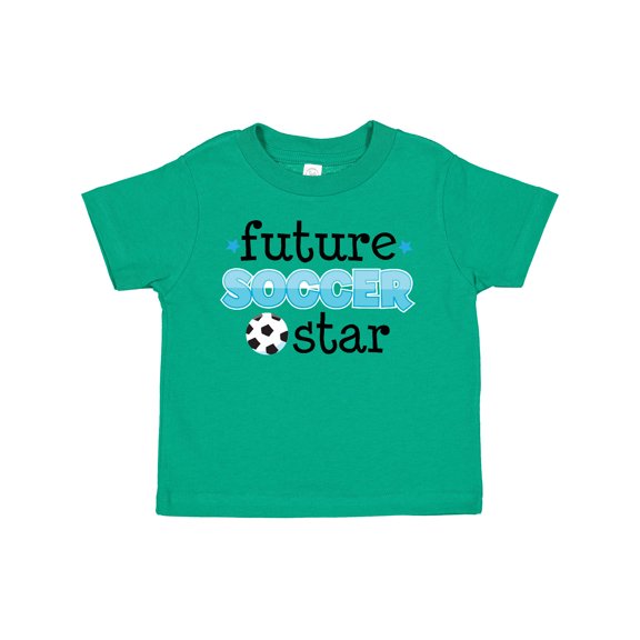 Inktastic Future Soccer Star Boys Toddler T-Shirt