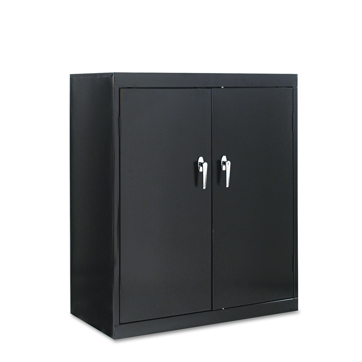 Details about   Adjustable Outdoor Garden Storage Cabinet with 3 Shelves Black and Gray Locker 