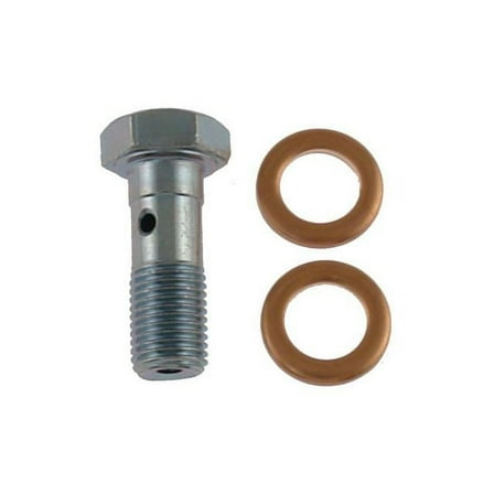 Front Brake Hydraulic Banjo Bolt - Compatible with 1983 - 2009 Ford Ranger 1984 1985 1986 1987 1988 1989 1990 1991 1992 1993 1994 1995 1996 1997 1998 1999 2000 2001 2002 2003 2004 2005 2006 2007