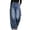 Light Blue, variant on Womens High Waisted Wide Leg Jeans Button Closure Cutout Design Trousers with Pockets Loose Fashion Casual Vacation Pants Light Blue