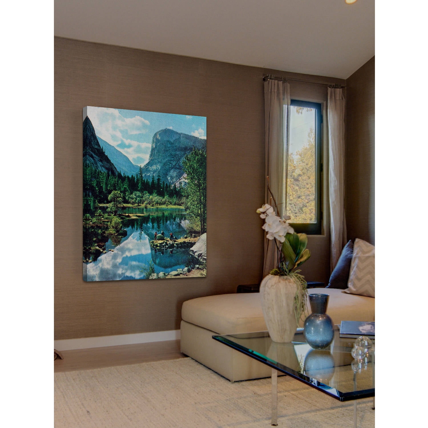 MARMONT HILL  - 'That View' Painting Print on Wrapped Canvas - Multi-Color 24 x 29