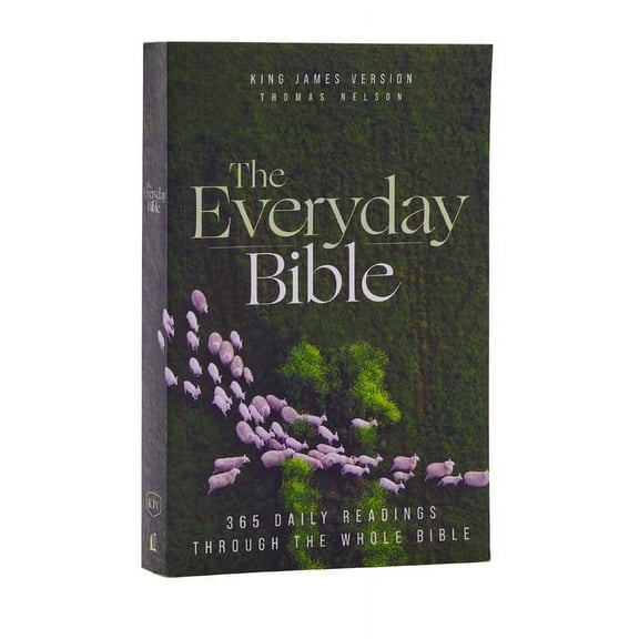 Kjv, the Everyday Bible, Paperback, Red Letter, Comfort Print: 365 Daily Readings Through the Whole Bible, (Paperback)