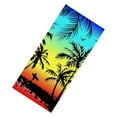 thumbnail image 2 of Beach Towel Water Absorb Swim Towel Polyester Portable Bath Sheet Absorb Bath Sheet for Children Adults, Tree, 2 of 7
