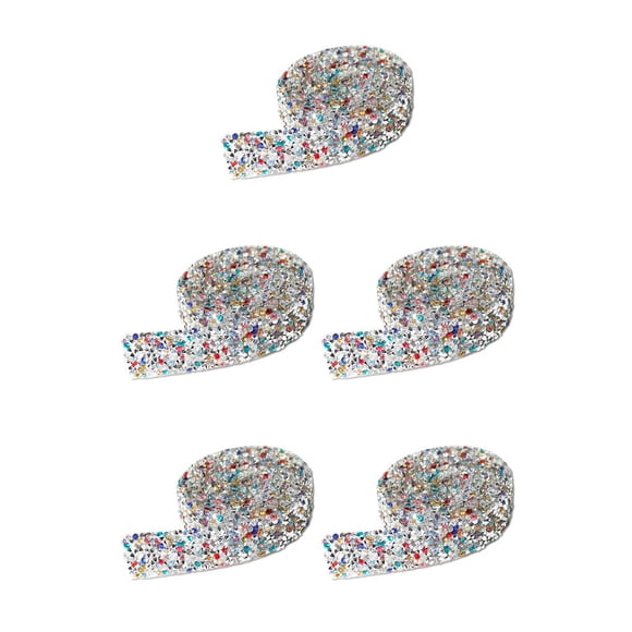 Wosthever Pegatinas ostentosas, decoración de cristal de resina, cinturón DIY, apliques para ropa, decoración artesanal, cuentas, tira de taladro, Color Type2 NO2 Wosthever CBP389190