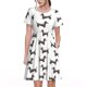 thumbnail image 1 of Disketp Dachshund Dog Puppy para Vestido de Manga Corta para Mujeres, Vestidos de Verano para Mujeres, Casual y Holgado para la Playa, 1 of 6