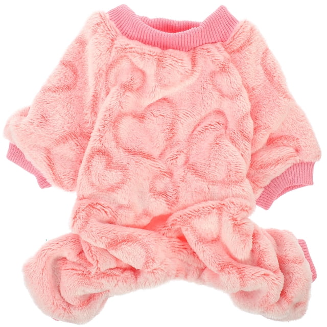 unbranded Ropa Para Perros Color Rosa Con Para Mascotas Cálidas Y