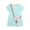 B# Ice Gream, variant on Toddler Girls Cotton Summer Short Sleeve Shirt Dress Cartoon Kitty Casual Jersey Stripe Dresses