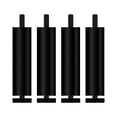 thumbnail image 4 of Patas de metal para muebles de 4 piezas, multiusos, fáciles de instalar, para sofá negro 20cm, 4 of 9