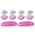 thumbnail image 4 of 10 globos de primer cumpleaños de colores brillantes y vivos, tema de primer cumpleaños, globo de feliz cumpleaños para primera fiesta de cumpleaños, color rosa, 4 of 14