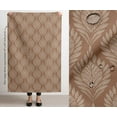 thumbnail image 3 of Soimoi 56 Inch Wide Waterproof Taffeta Fabric by The Yard | Brown Leaves Print | Outdoor Use for Furniture Covers, Umbrellas, Patio Decor & More, 3 of 7