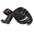 thumbnail image 3 of Cerradura antirrobo portátil sin llave de seguridad impermeable con huella dactilar inteligente para bicicleta y motocicleta, 3 of 5