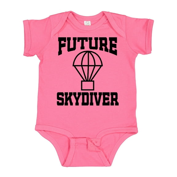 Inktastic Future Skydiver Boys or Girls Baby Bodysuit