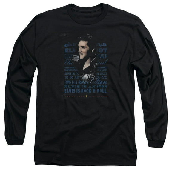 Elvis Presley - Icon - Long Sleeve Shirt - X-Large