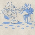 thumbnail image 3 of Disney - Mickey Mouse & Puppy Paint Prints - Youth Crewneck Fleece Sweatshirt, 3 of 5