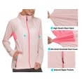 thumbnail image 4 of Little Donkey Andy Women's UPF 50+ Sun Protection Jacket Breathable , Lightweight Summer Shirts Packable for Running Hiking (Pink XS), 4 of 7